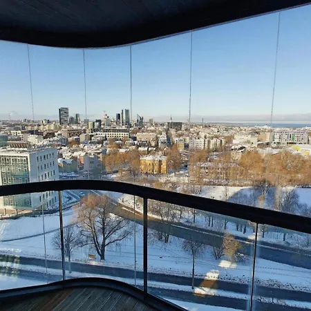 Apartamento Luxury Skyline With Unforgettable Views Tallin