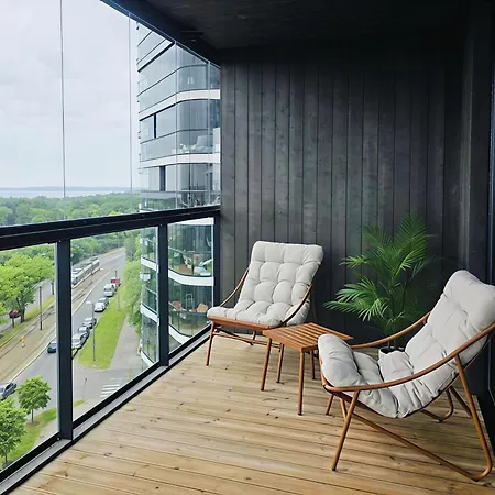 Apartamento Luxury Skyline With Unforgettable Views Tallin